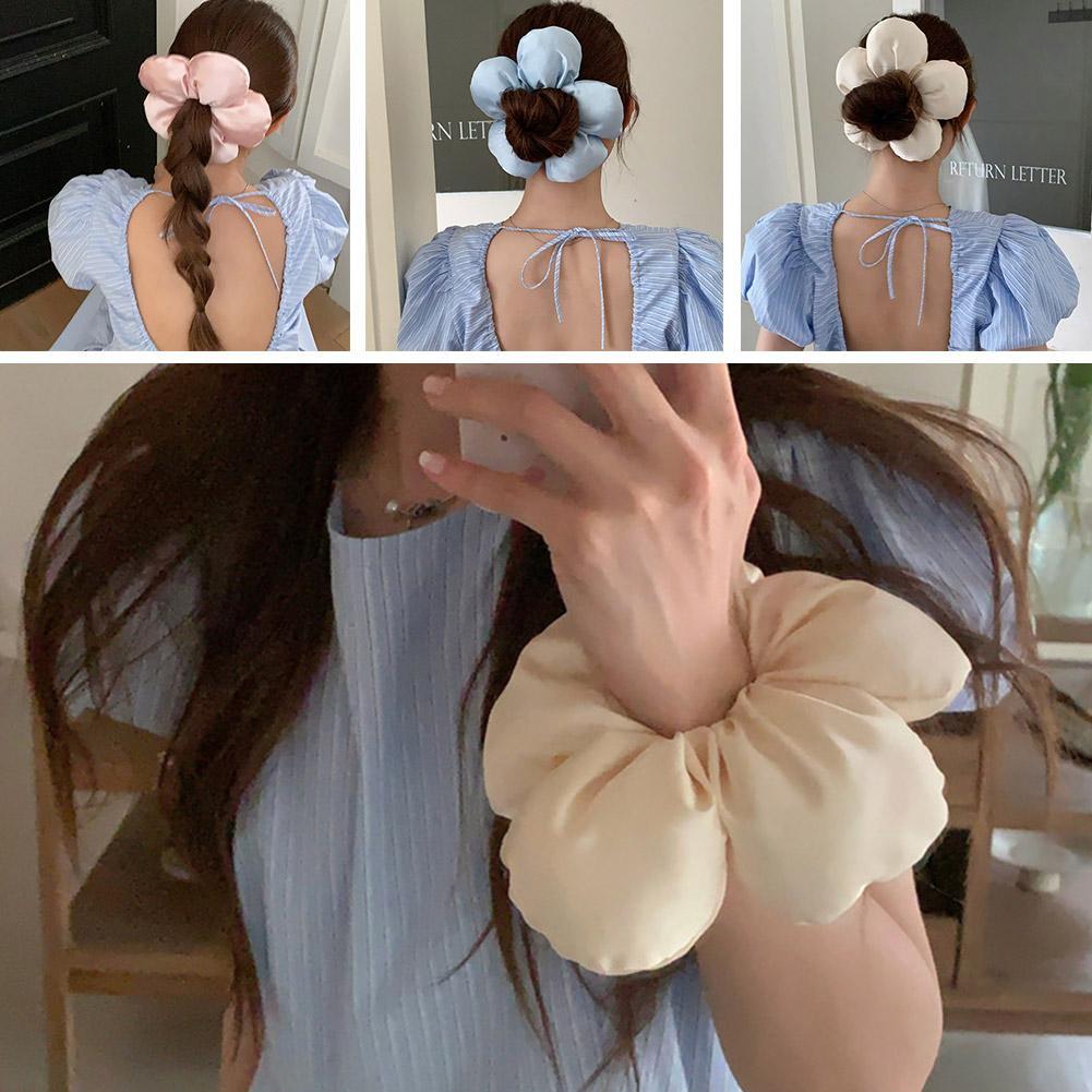 thumbnail image 3 of Ruifaya Coletero de alta gama con forma de flor de esponja estilo bloguero de Niche＄, 3 of 7
