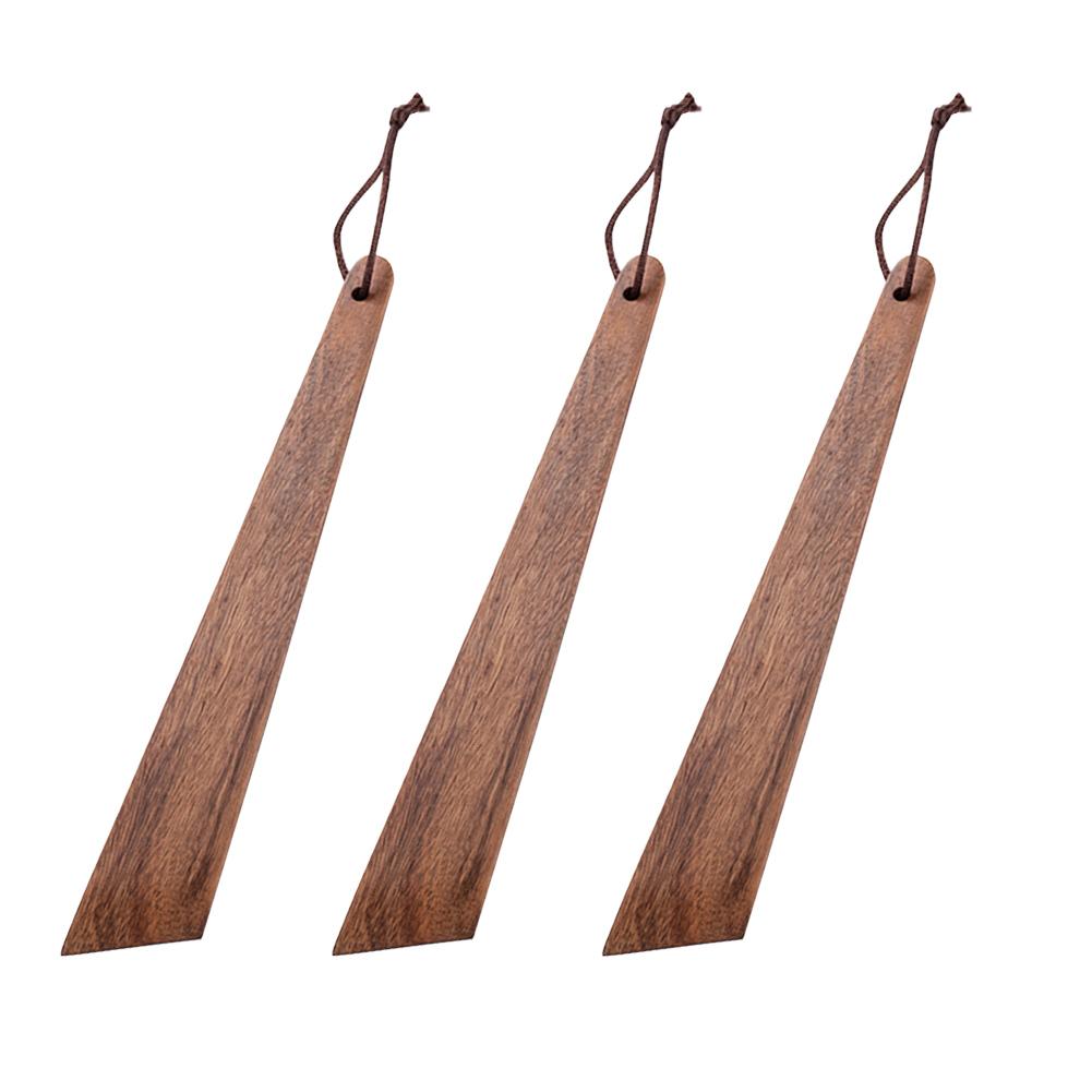 thumbnail image 4 of Wartleves Espátula de madera de teca, espátula pequeña para madera, raspador de huevos, volteador plano de madera, espátula de cocina de 12 pulgadas, utensilio de cocina antiadherente, espátula plana,, 4 of 7