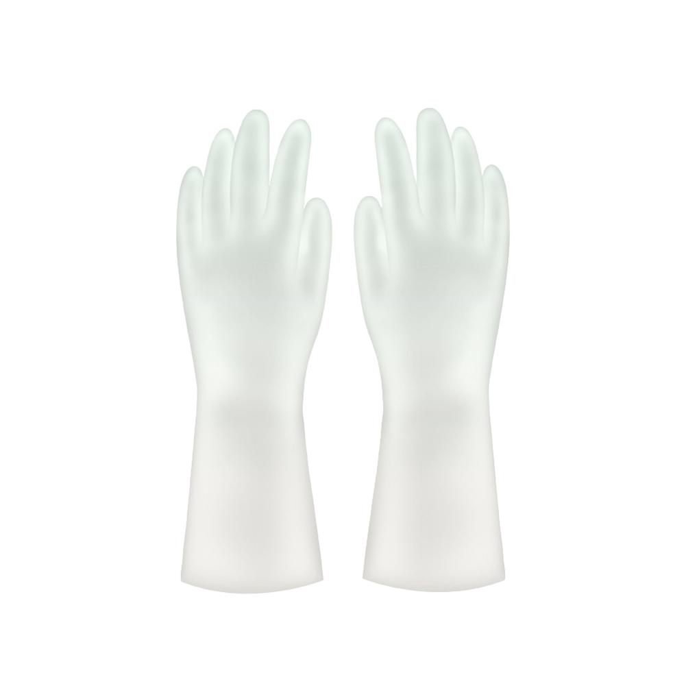 thumbnail image 4 of SGACAI Guantes de cocina Guantes impermeables para lavar platos Guantes de goma calientes, 4 of 7