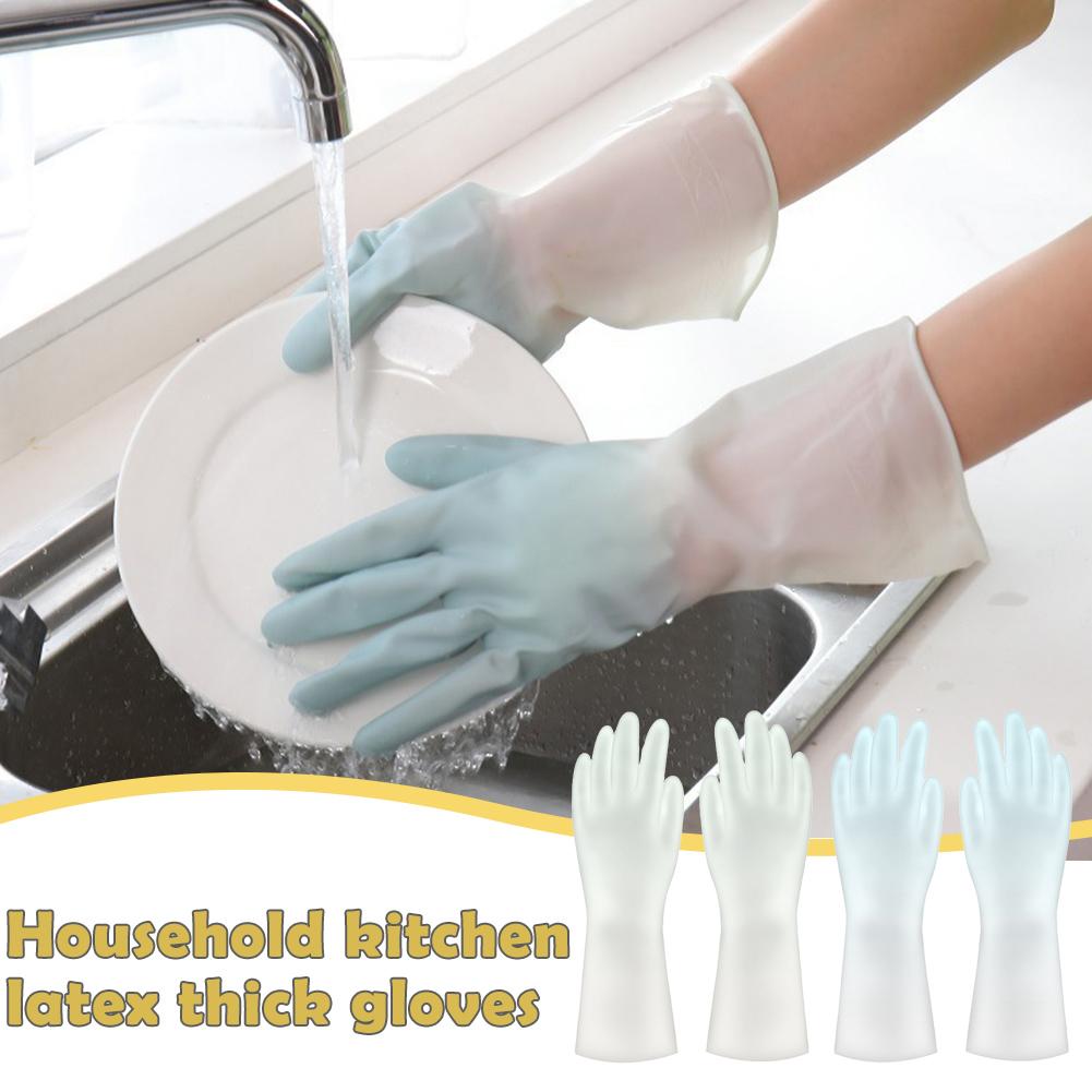 thumbnail image 2 of SGACAI Guantes de cocina Guantes impermeables para lavar platos Guantes de goma calientes, 2 of 7