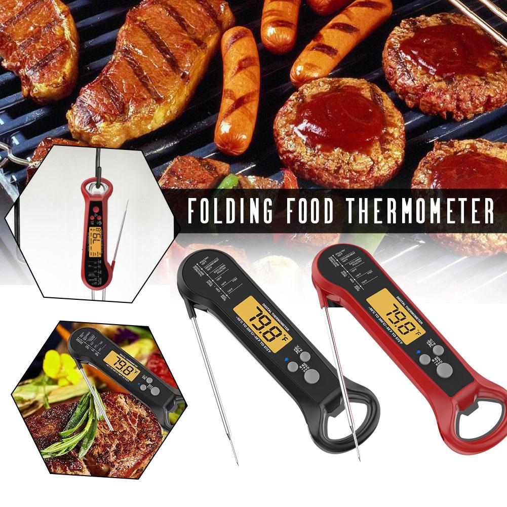 thumbnail image 3 of Ruifaya ☆Termómetro electrónico digital para alimentos y carne, para cocina, barbacoa, parrilla, lectura instantánea, 3 of 7