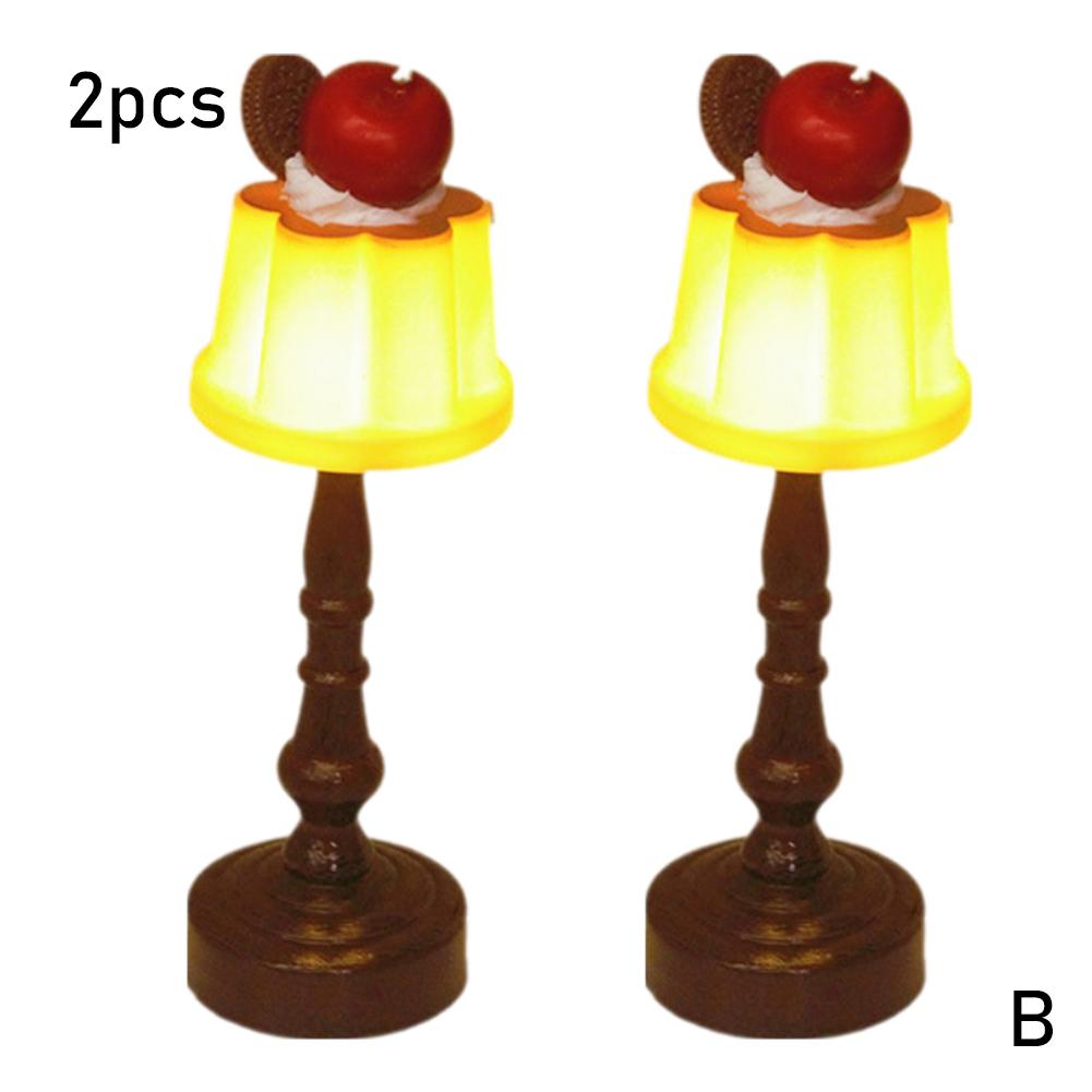 thumbnail image 3 of Wartleves Lámpara de escritorio LED con luz nocturna Pudding, lámpara de ambiente para mesita de noche y escritorio alimentada por batería±, 3 of 7
