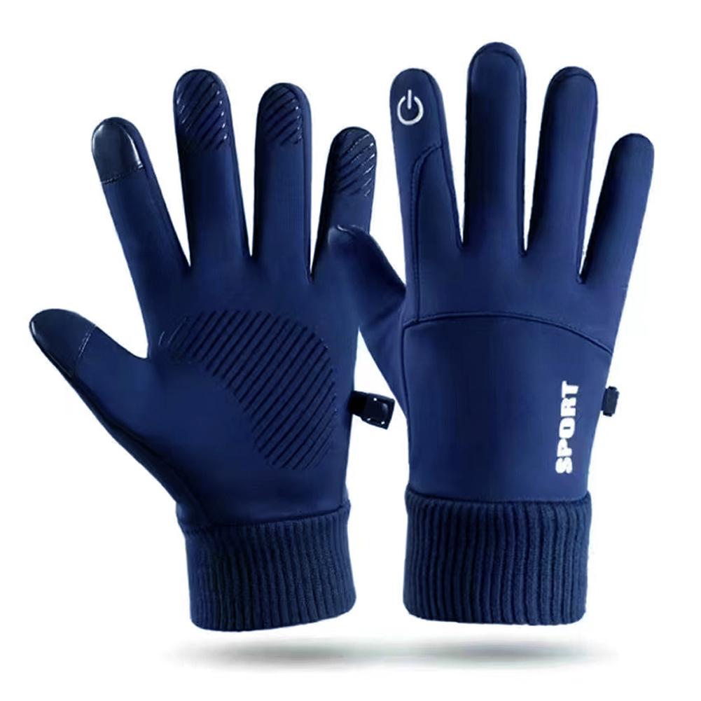 thumbnail image 5 of Wartleves Guantes de invierno cálidos, térmicos, resistentes al viento, para esquí, para clima frío, tamaño A4, 5 of 7