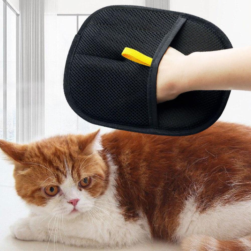 Double-Sided Pet Grooming Gloves, Cat Grooming Gloves, CF Pet Grooming