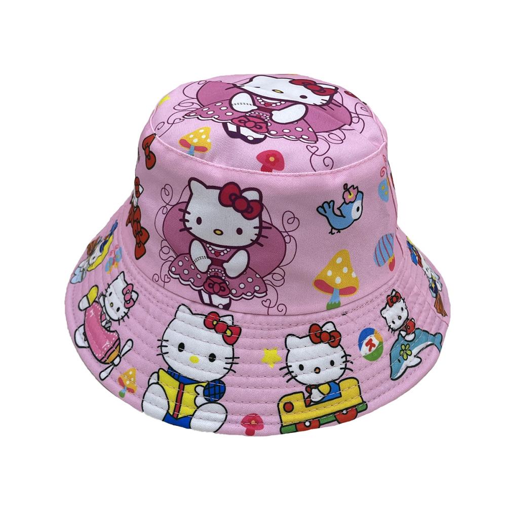 thumbnail image 1 of Sombrero de cubo infantil de dibujos animados Sanrio Coolome, My Melody, para lavabo, parasol, talla mediana y grande, circunferencia de la cabeza: 56 cm., 1 of 7