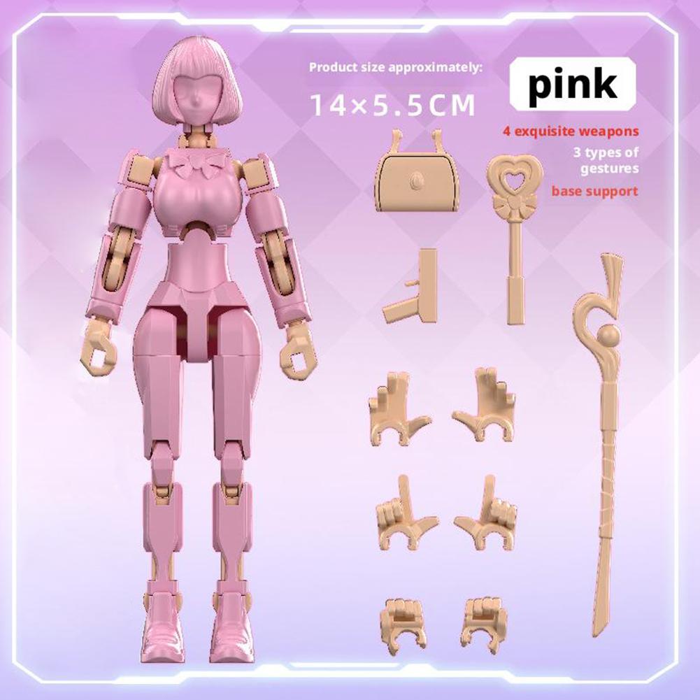 Muñeca Lucky 13, guerrera mágica, juguete para armar, bricolaje, desarrollo de la fuerza de voluntad, adornos, juguetes pequeños