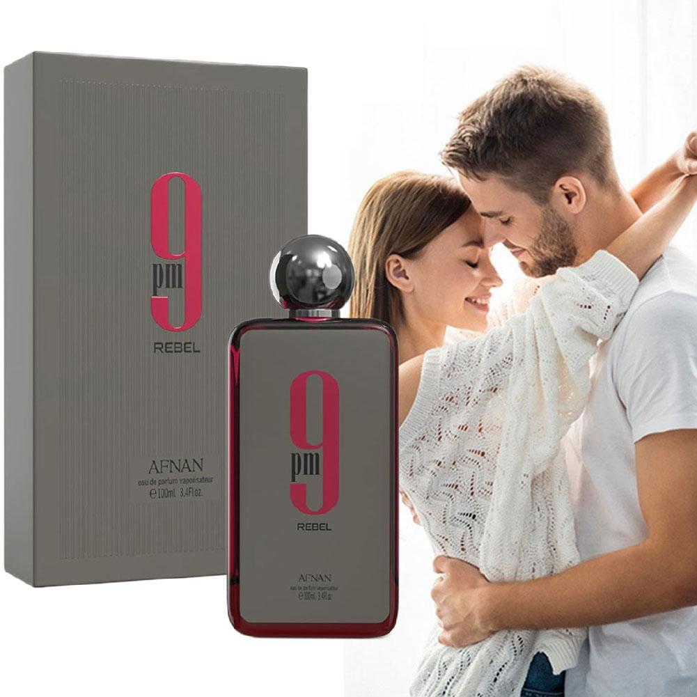 Afnan 9 PM REBEL Men 3.4 oz 100 ml *Eau De Parfum* Spray New
