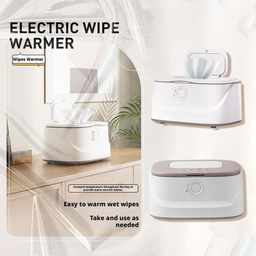 Buy Hiccapop Wipe Warmer And Baby Wet Wipes Dispenser, Holder, Case With Changing Light (Grey),1 Count Online At Low Prices In India