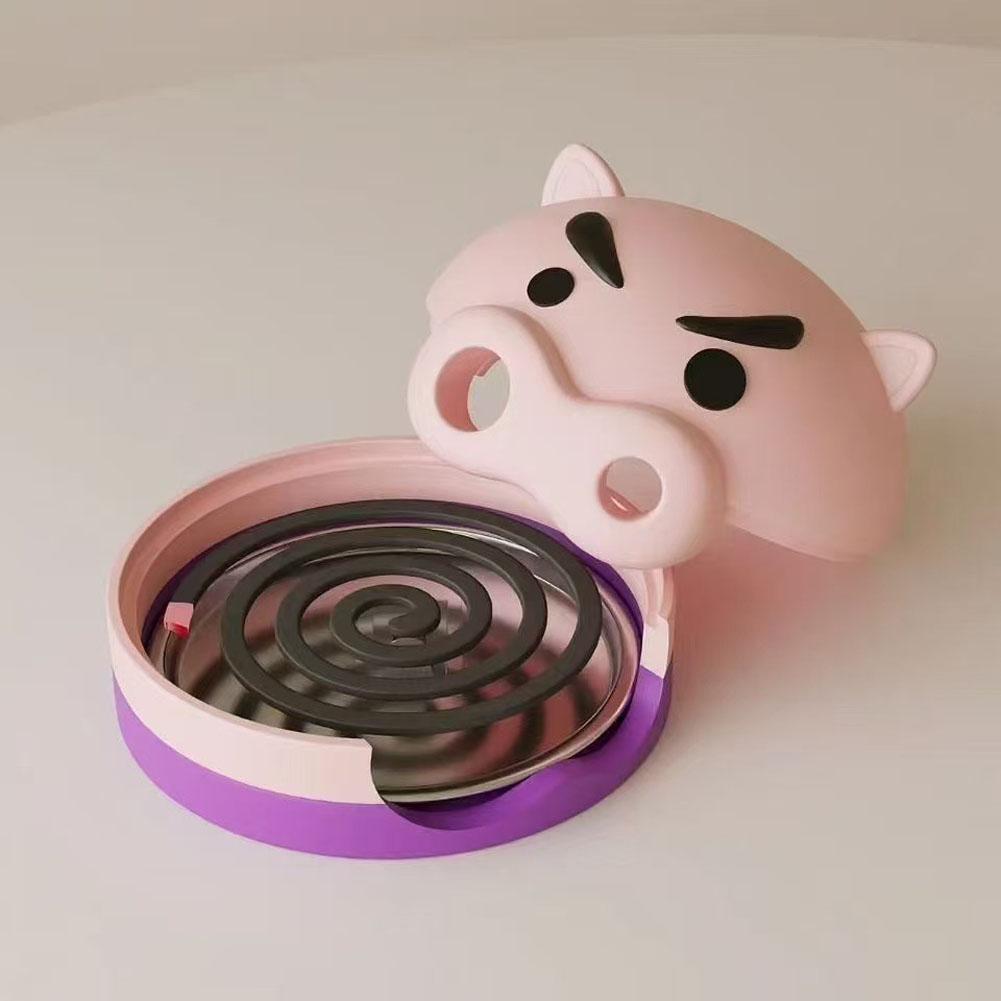 Description Picture 3 of itemFat And Chubby Mosquito-repellent Incense Box Piggy Incense Box Fashion Anti-Mosquito Mosquito Repellent Incense Burner