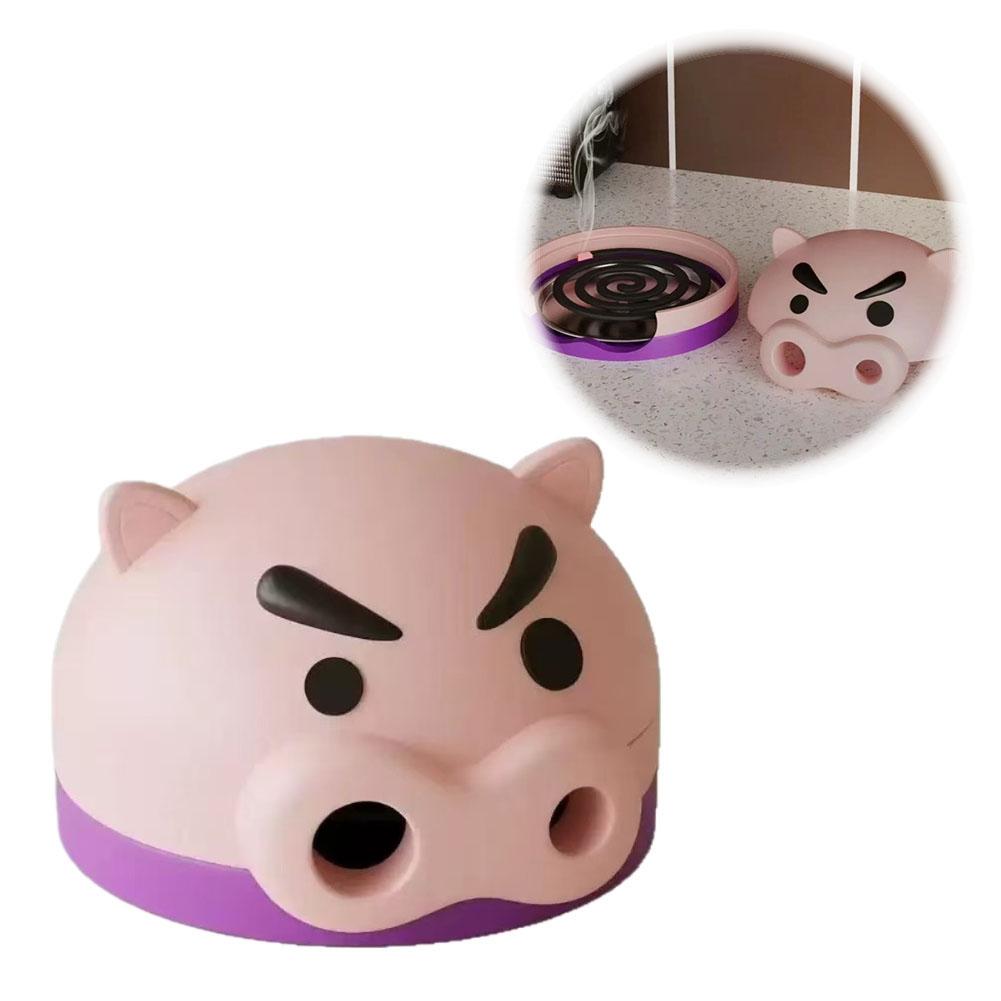 Description Picture 5 of itemFat And Chubby Mosquito-repellent Incense Box Piggy Incense Box Fashion Anti-Mosquito Mosquito Repellent Incense Burner