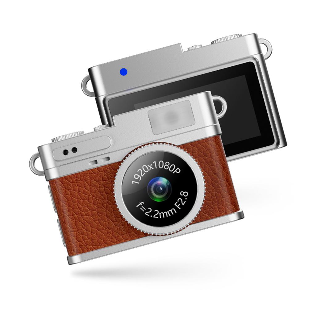 0.96-inch Mini Keychain Camera, 1080P FHD Mini Retro Sports Camera