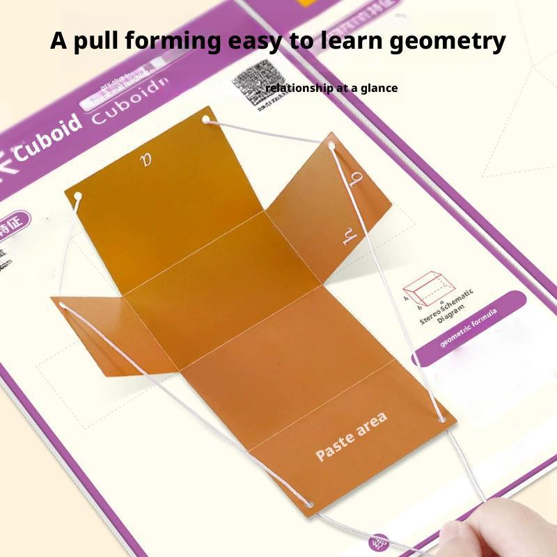 Livre Géométrie 3d à Ficelle éducatif Livre D'Apprentissage De