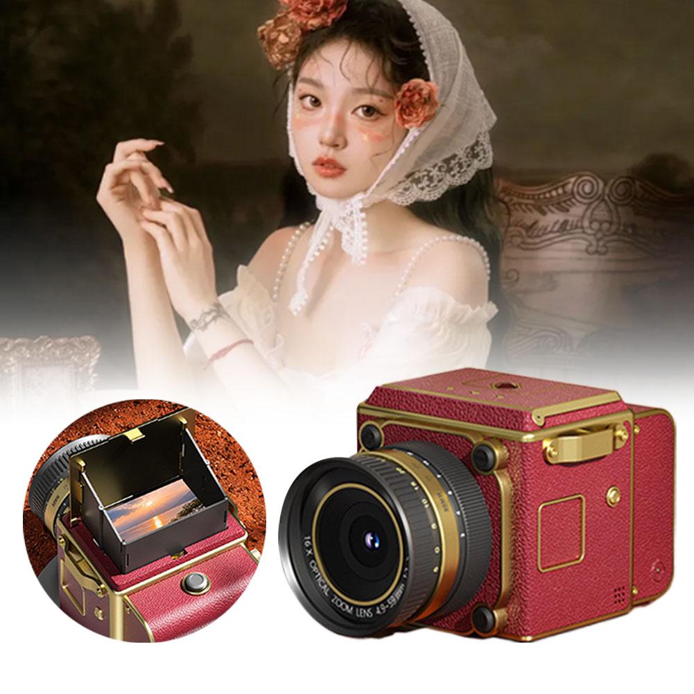 Retro Dual-Lens Reflex Digital Camera Portable Video Recorder Mini