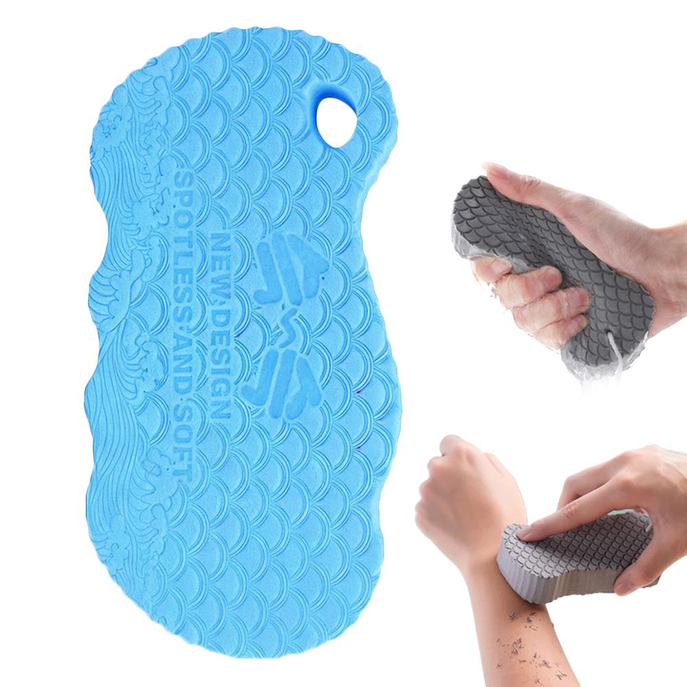 Exfoliating Sponge - Soft Bath Sponge Body Scrub 3D Radiant Skin Exfoliating Bath Sponge, Remover Dead Skin, Skin Friendly