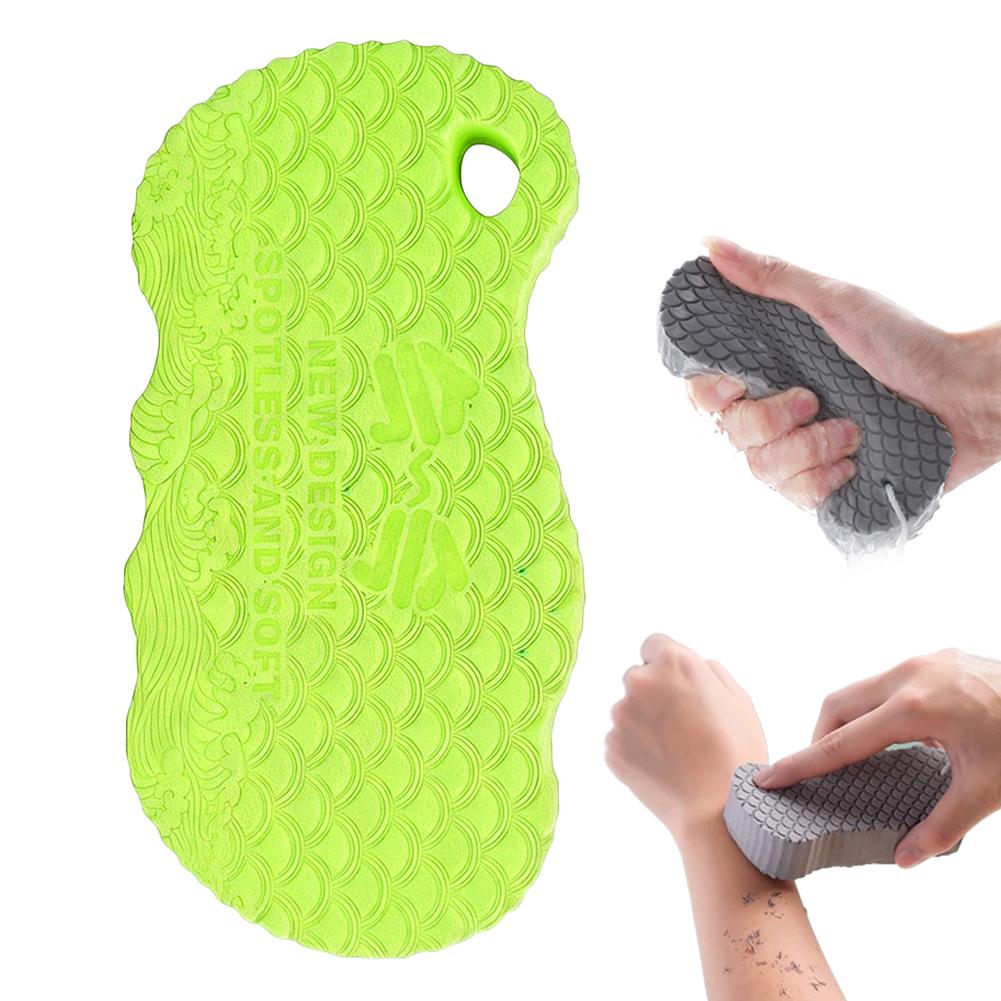 Exfoliating Sponge - Soft Bath Sponge Body Scrub 3D Radiant Skin Exfoliating Bath Sponge, Remover Dead Skin, Skin Friendly
