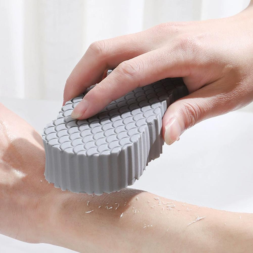 Exfoliating Sponge - Soft Bath Sponge Body Scrub 3D Radiant Skin Exfoliating Bath Sponge, Remover Dead Skin, Skin Friendly