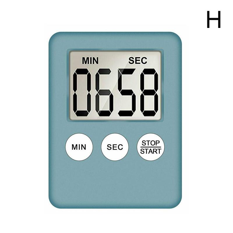 Ruifaya Großer digitaler Küchentimer mit LCD-Display, Countdown-Alarm, Timer-U мυ