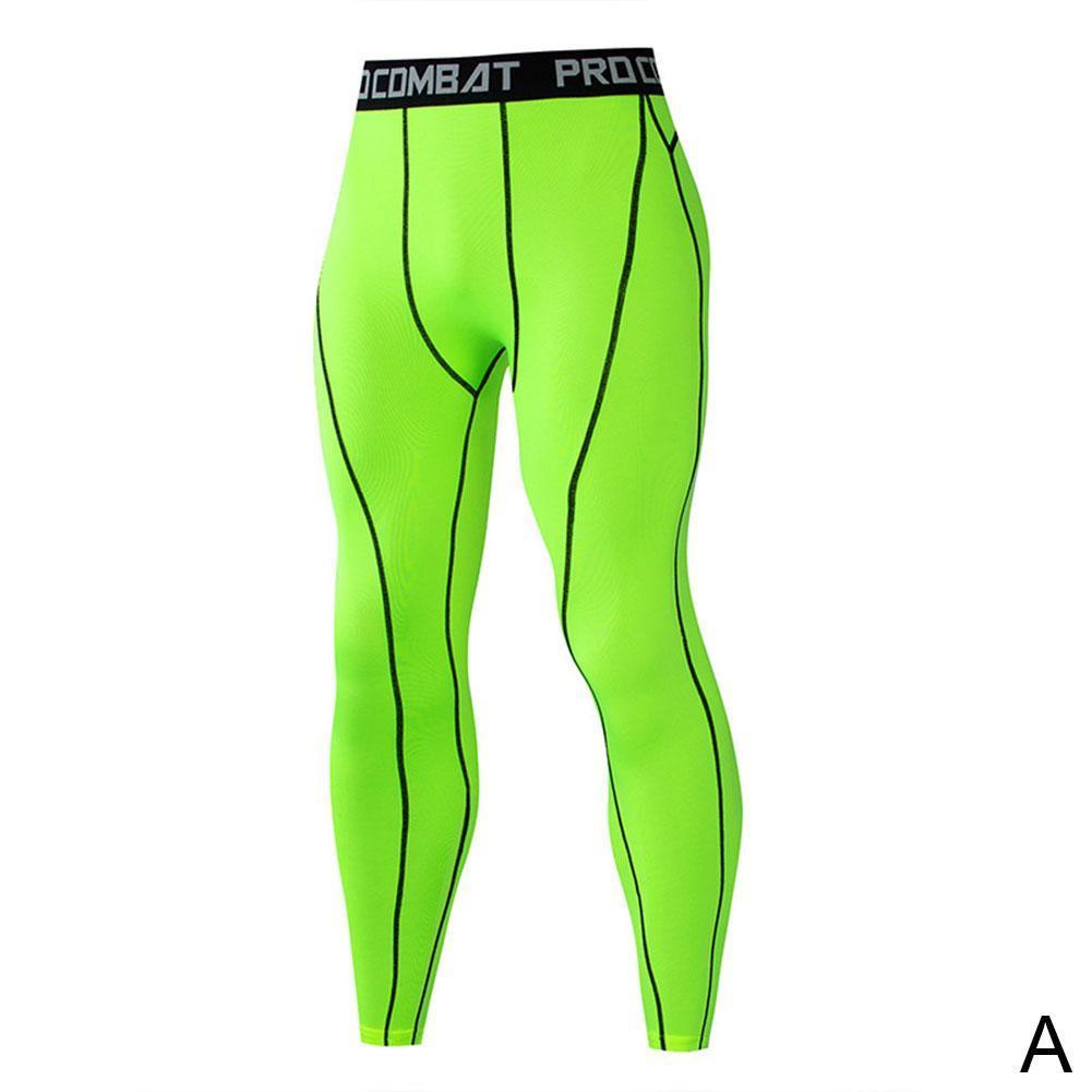 thumbnail image 1 of Ruifaya Pantalones de compresión para hombre, mallas, pantalones, pantalones deportivos para correr y hacer ejercicio, Reino Unido, 1 of 7