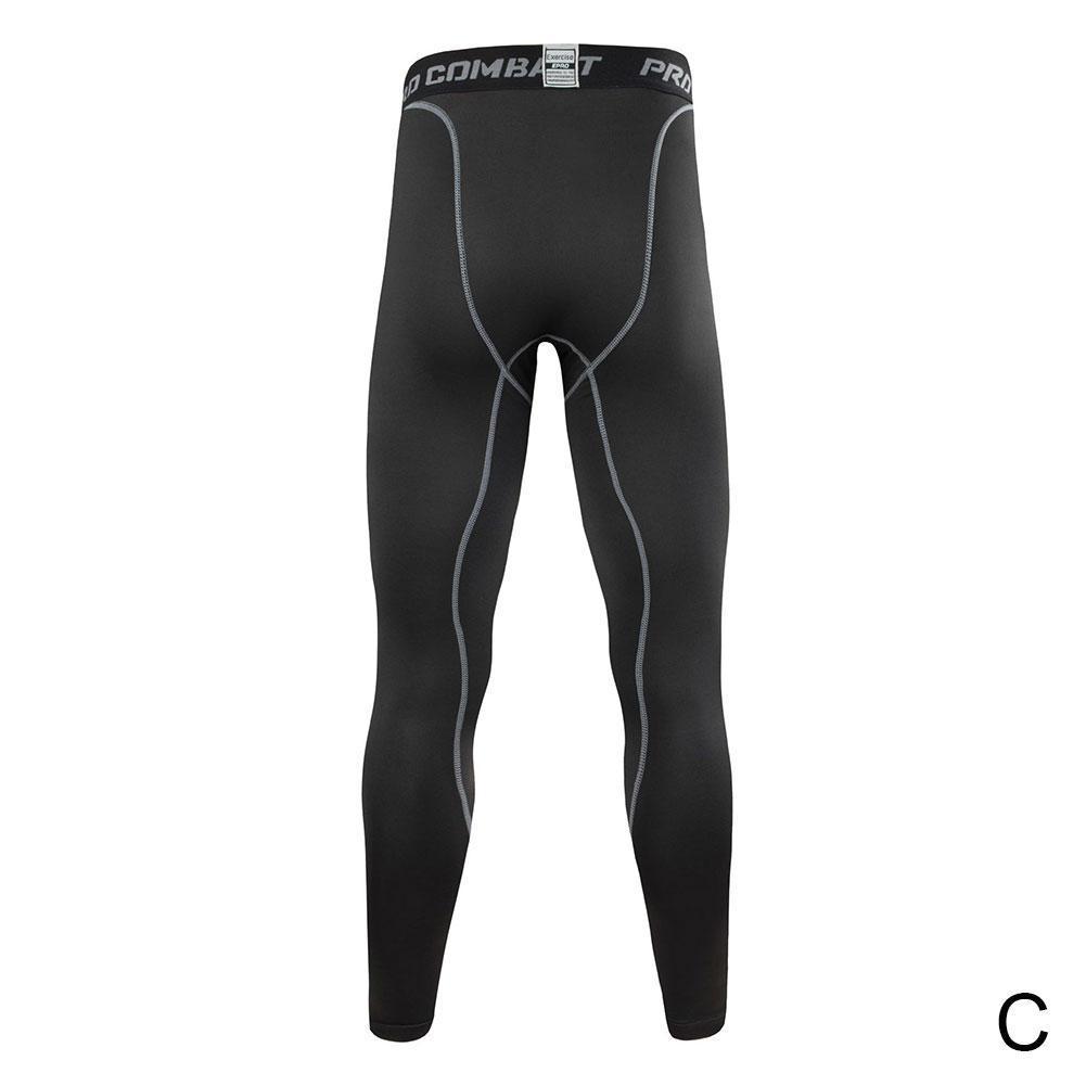 thumbnail image 1 of Ruifaya Pantalones de compresión para hombre, mallas, pantalones, pantalones deportivos para correr y hacer ejercicio, Reino Unido, 1 of 7
