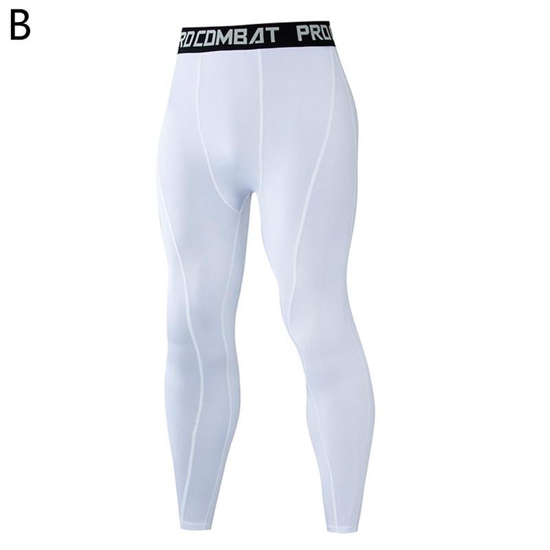 thumbnail image 1 of Ruifaya Pantalones deportivos de compresión para hombre, mallas ajustadas para correr, 2024 l, 1 of 7
