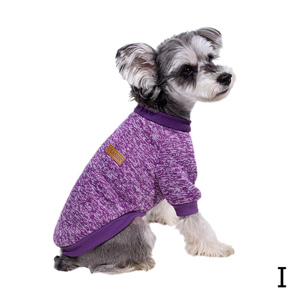 thumbnail image 1 of Ruifaya Chaqueta para mascotas, abrigo, ropa de otoño e invierno, suéter para cachorros y gatos, ropa de moda, 1 of 7
