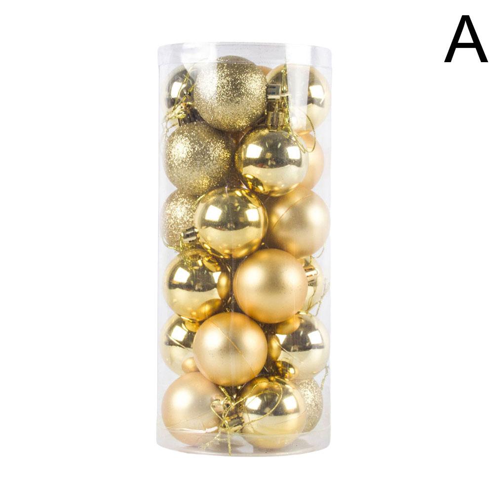 thumbnail image 1 of Ruifaya Juego de bolas decorativas navideñas en oferta, bolas brillantes mate, tamaño grande, temporada, 1 of 7