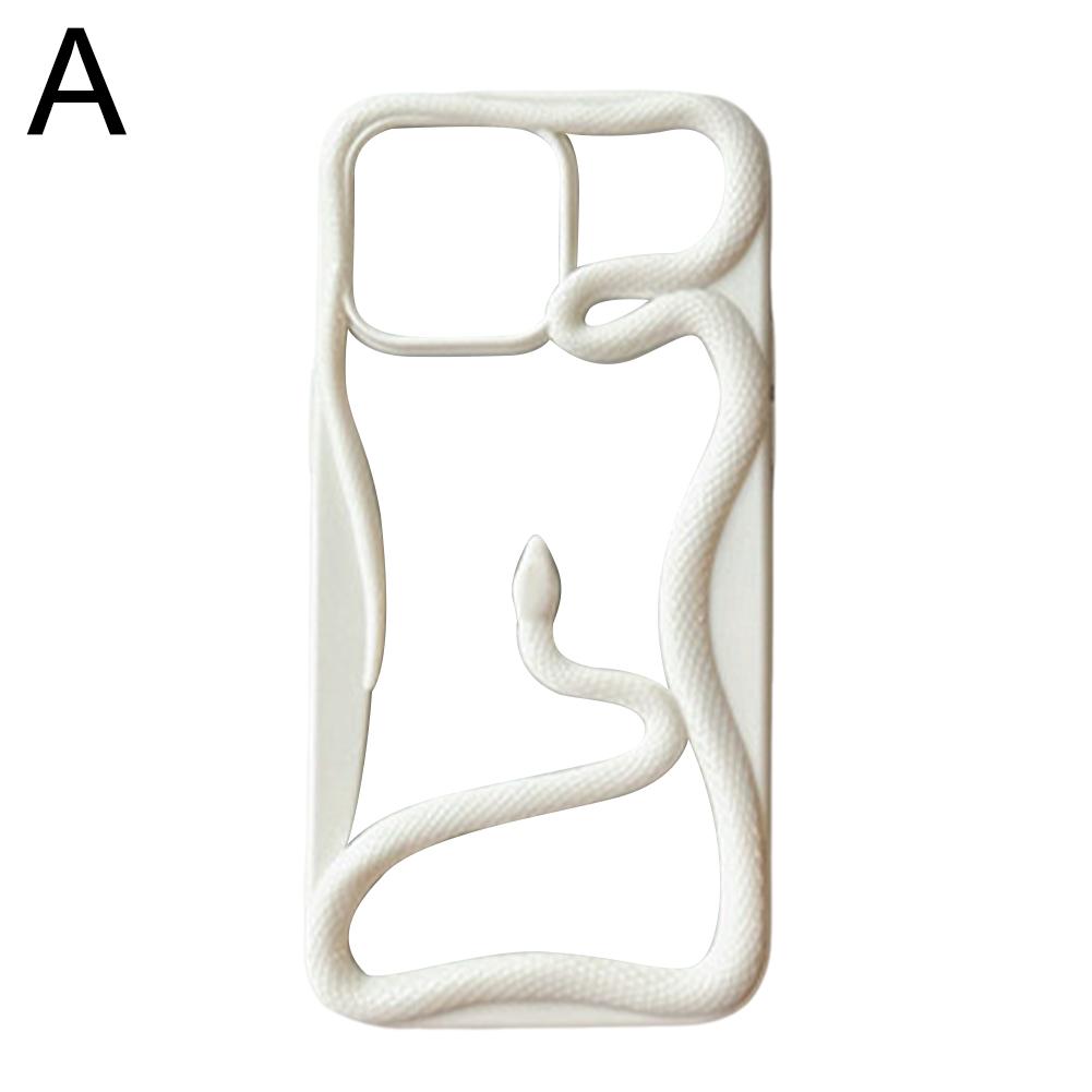 thumbnail image 1 of SGACAI Funda de teléfono con disipación de calor 3D Snake Hollow para iPhone 16 15 Pro/Max/promax/plus, funda de silicona suave a prueba de golpes de lujo, 1 of 7