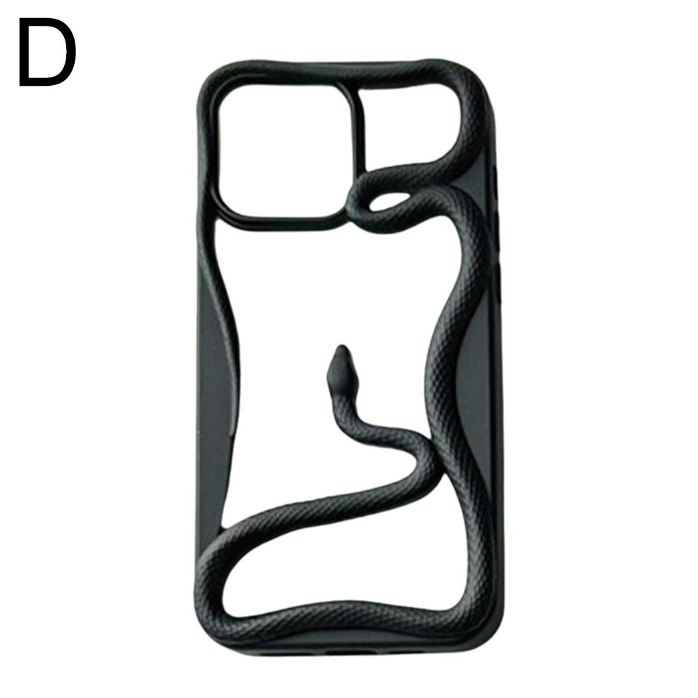thumbnail image 1 of Wartleves Funda de teléfono con disipación de calor 3D Snake Hollow para iPhone 16 15 Pro/Max/promax/plus, funda de silicona suave a prueba de golpes de lujo, 1 of 7