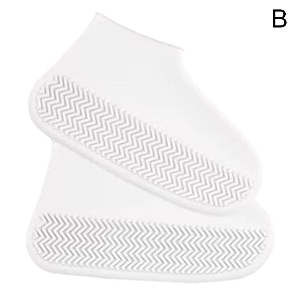 thumbnail image 1 of Ruifaya Fundas reutilizables para zapatos de ciclismo contra la lluvia, antideslizantes, impermeables, resistentes al desgaste, para días de lluvia, para botas de lluvia, para protección al aire lib, 1 of 7