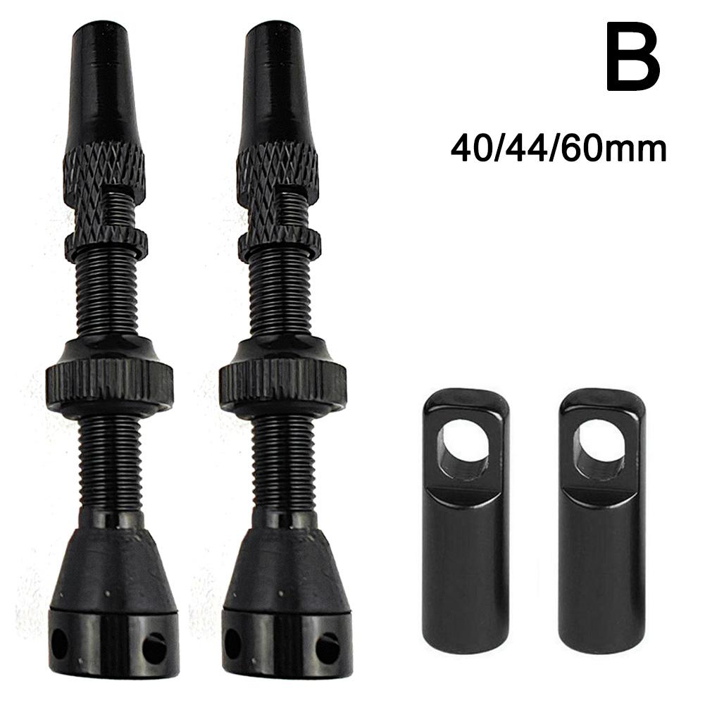 thumbnail image 1 of Wartleves 2 pares de vástagos de válvula Presta Tubeless de 40/44/60 mm, ajuste extraíble para MTB y carretera, 1 of 7