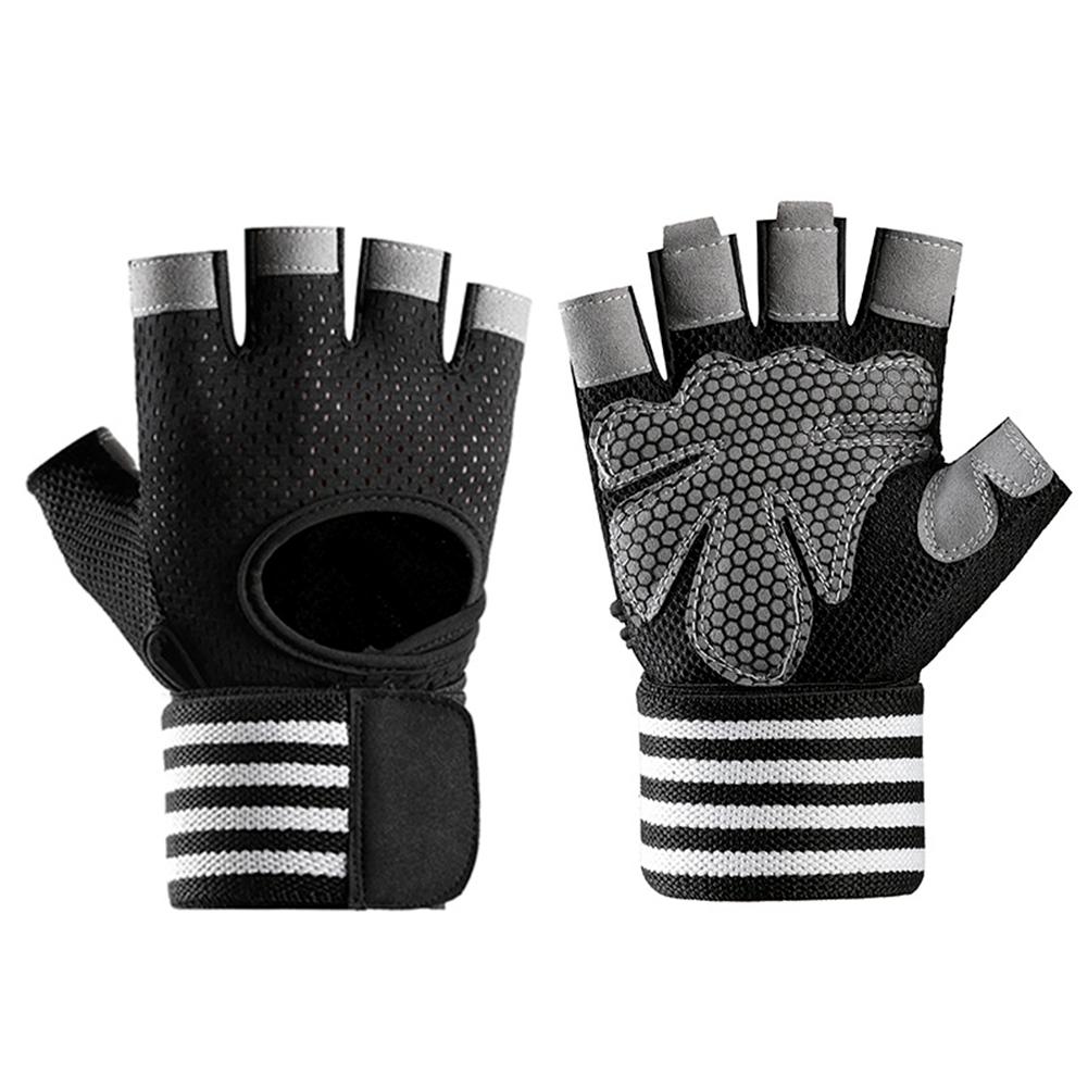 SGACAI 1 par de guantes de compresión para artritis: guantes de medio dedo para artritis para hombres y mujeres