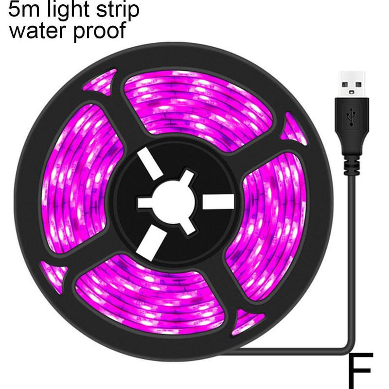 thumbnail image 1 of SGACAI Tira de luz LED para cultivo de plantas Ruifaya, luz para cultivo de plantas de interior, tira de luz LED de espectro completo USB resistente al agua para cultivo de plantas en invernaderos,, 1 of 7