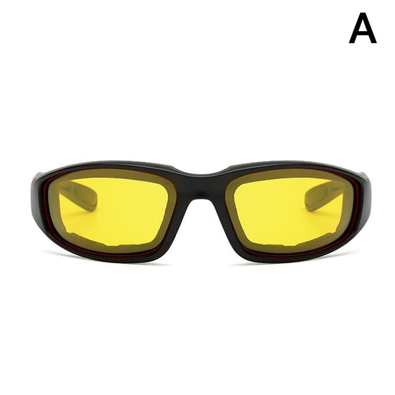 thumbnail image 1 of Wartleves Gafas de sol polarizadas para conducción nocturna, antideslumbrantes, para motocicleta, 1 of 7