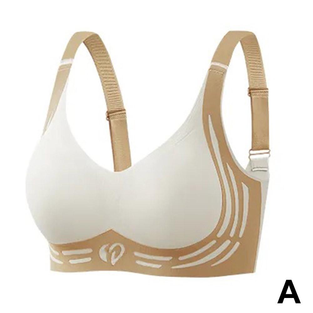 thumbnail image 1 of Wartleves Sujetador push-up sin aros Super Gather para mujer, cómodo y con realce, nuevo, 1 of 7